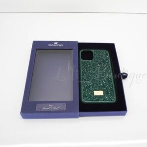 NIB NewSwarovski 5549939 Glam Rock Smartphone Case Cover iPhone 11 Pro Green $79